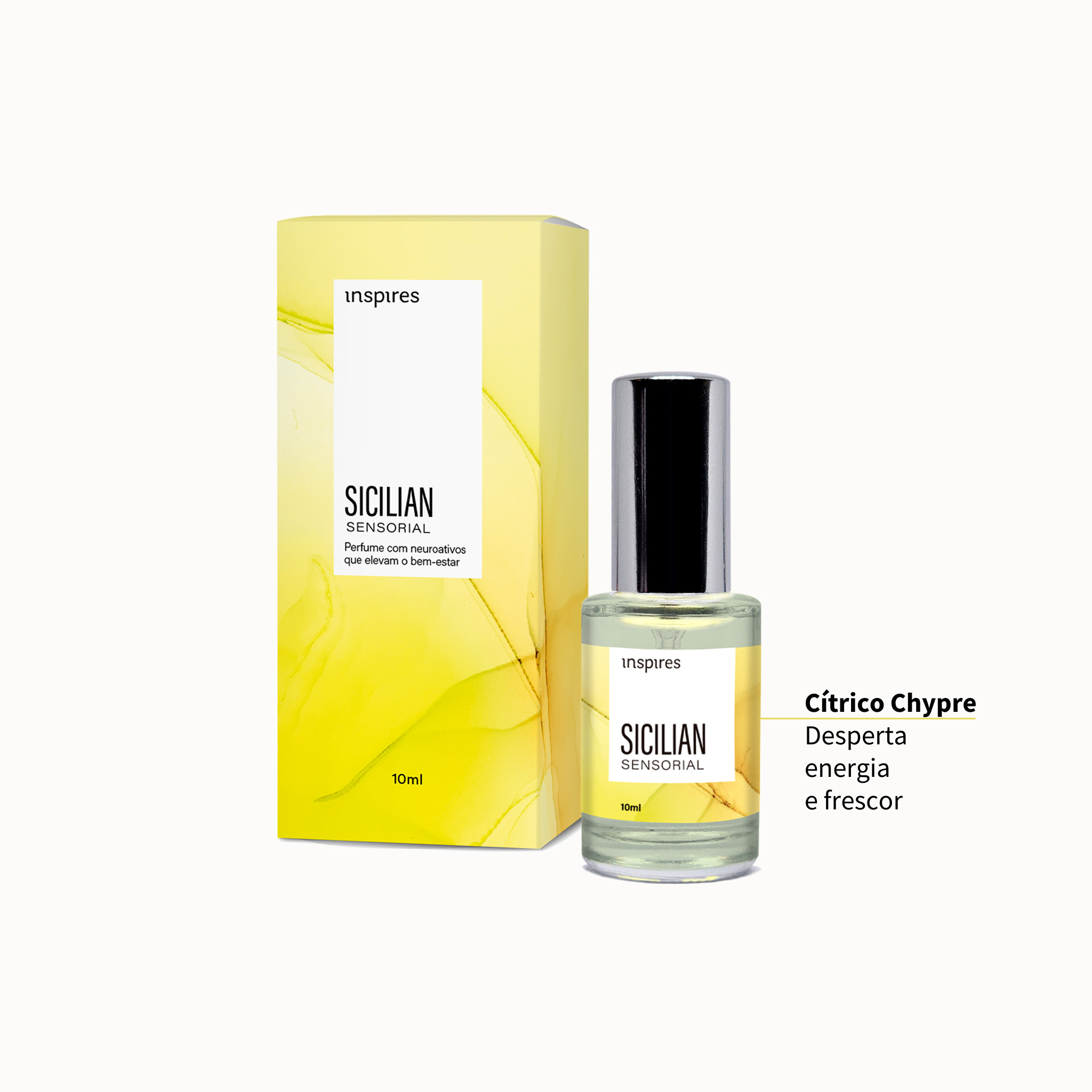 MINI SICILIAN SENSORIAL | Perfume cítrico luxuoso que eleva a energia e o bem-estar