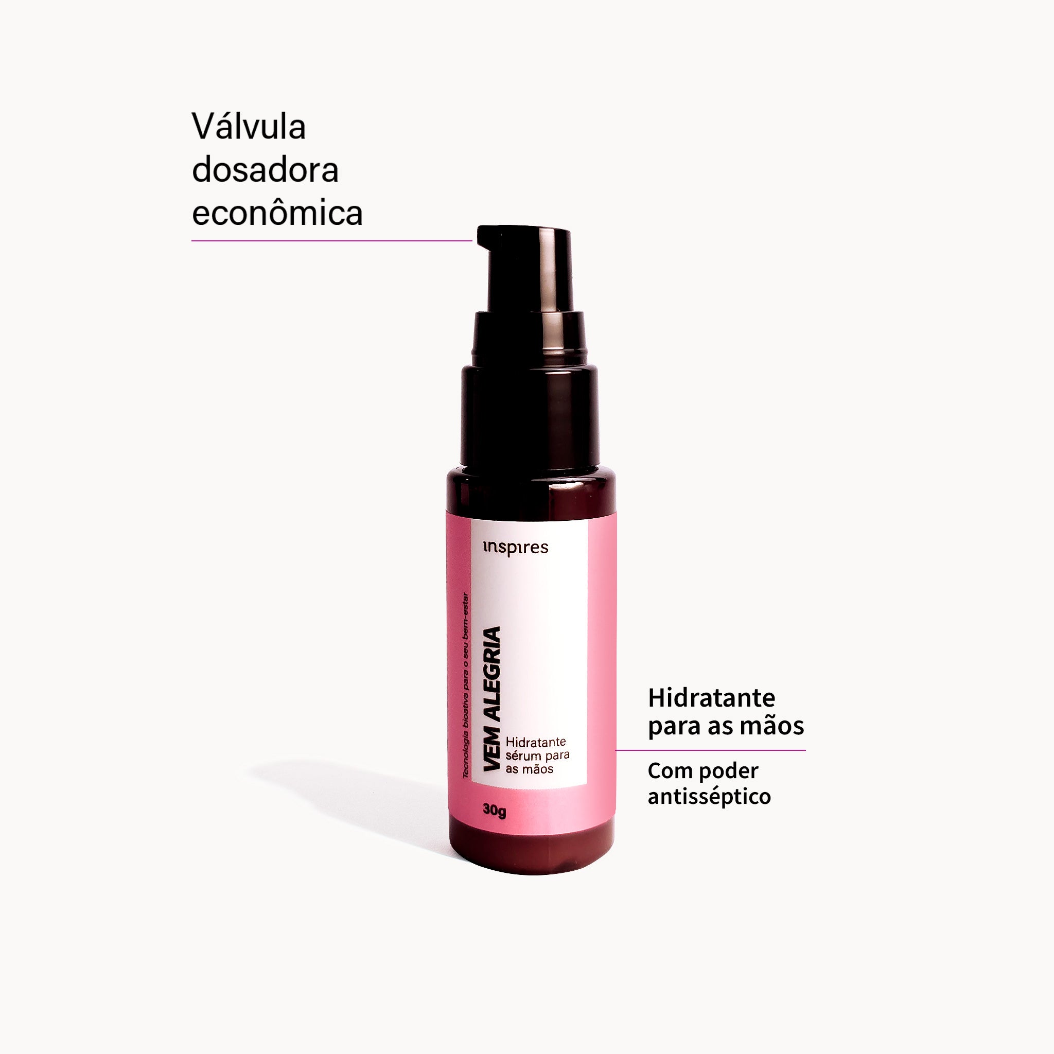 VEM ALEGRIA | Hidratante de mãos que desperta o bom humor