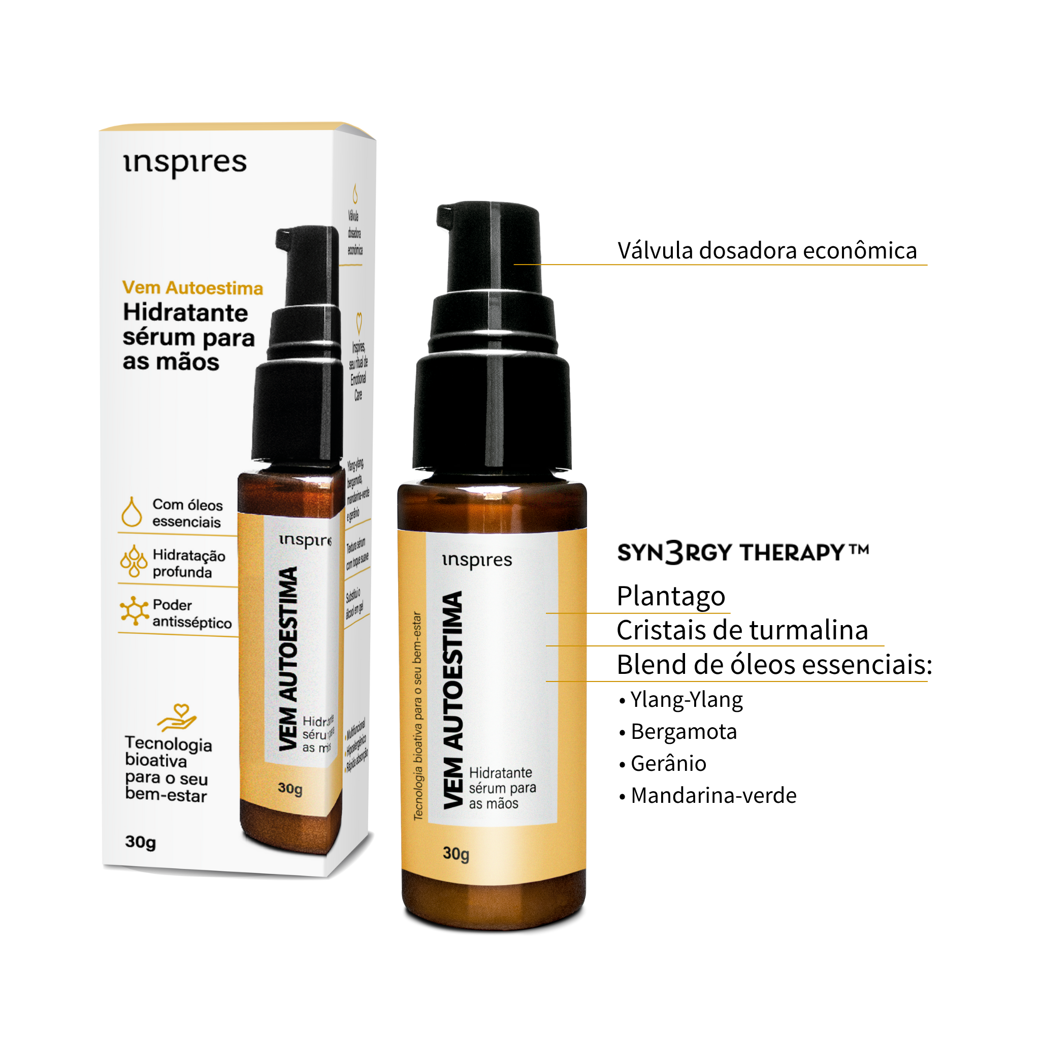 VEM AUTOESTIMA MÃOS | Hidratante de bem-estar que desperta seu poder pessoal