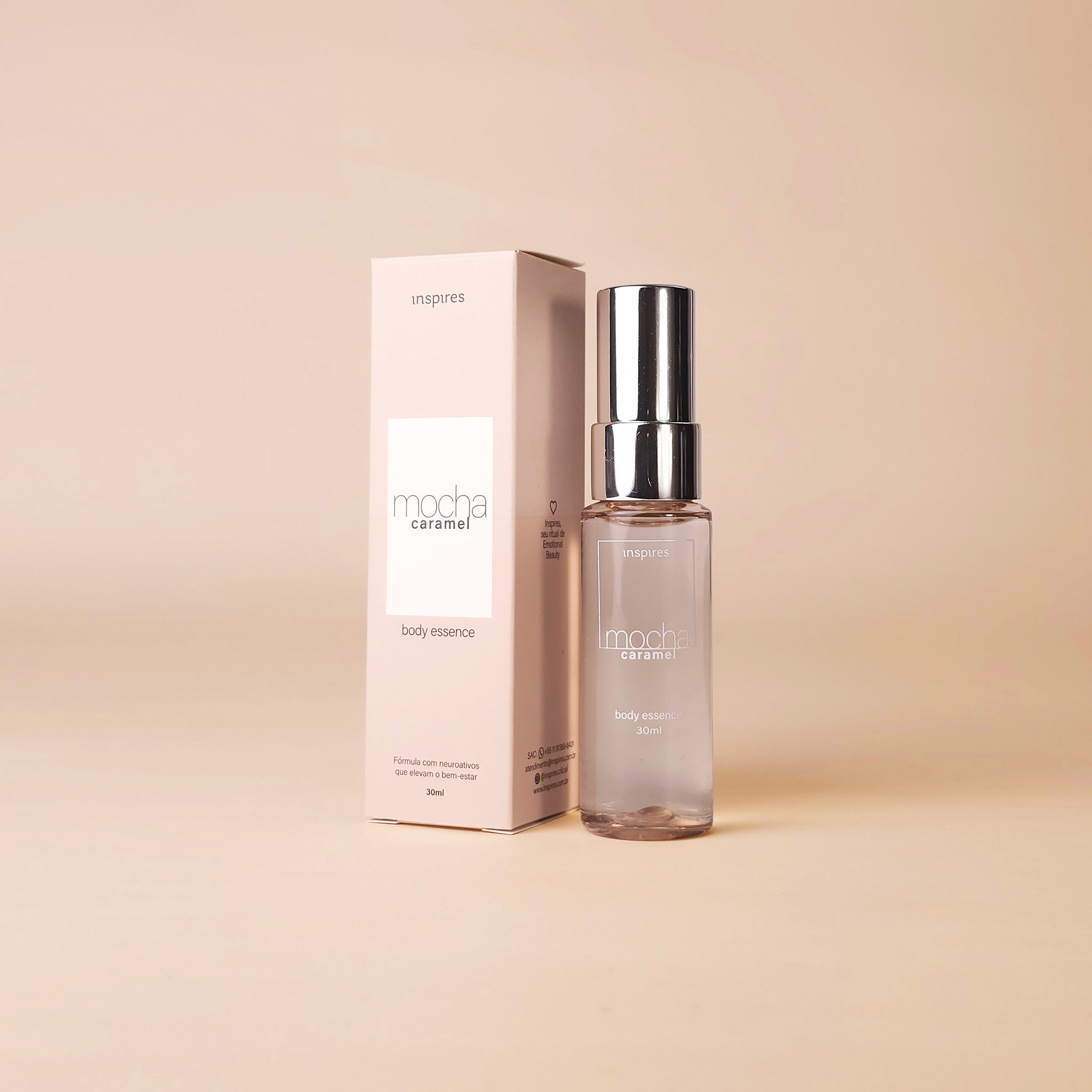 MOCHA CARAMEL | Body Essence gourmand que envolve a pele com doçura e aconchego