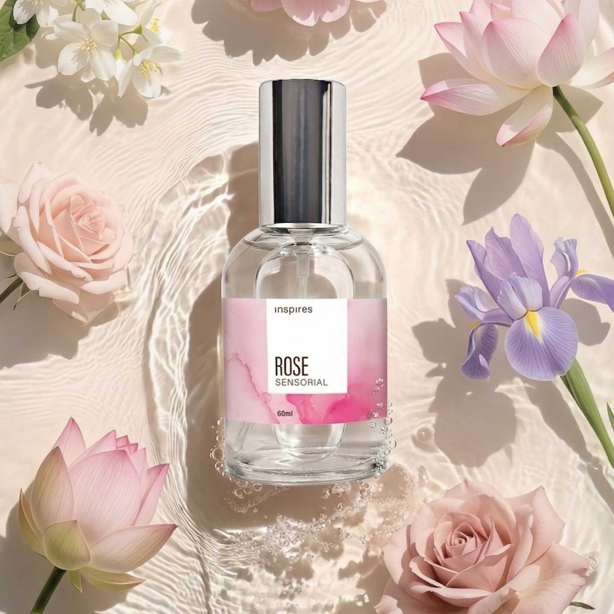 KIT ROSE SENSORIAL 60ml +VANILLA SENSORIAL 10ml | Sensualidade Irresistível