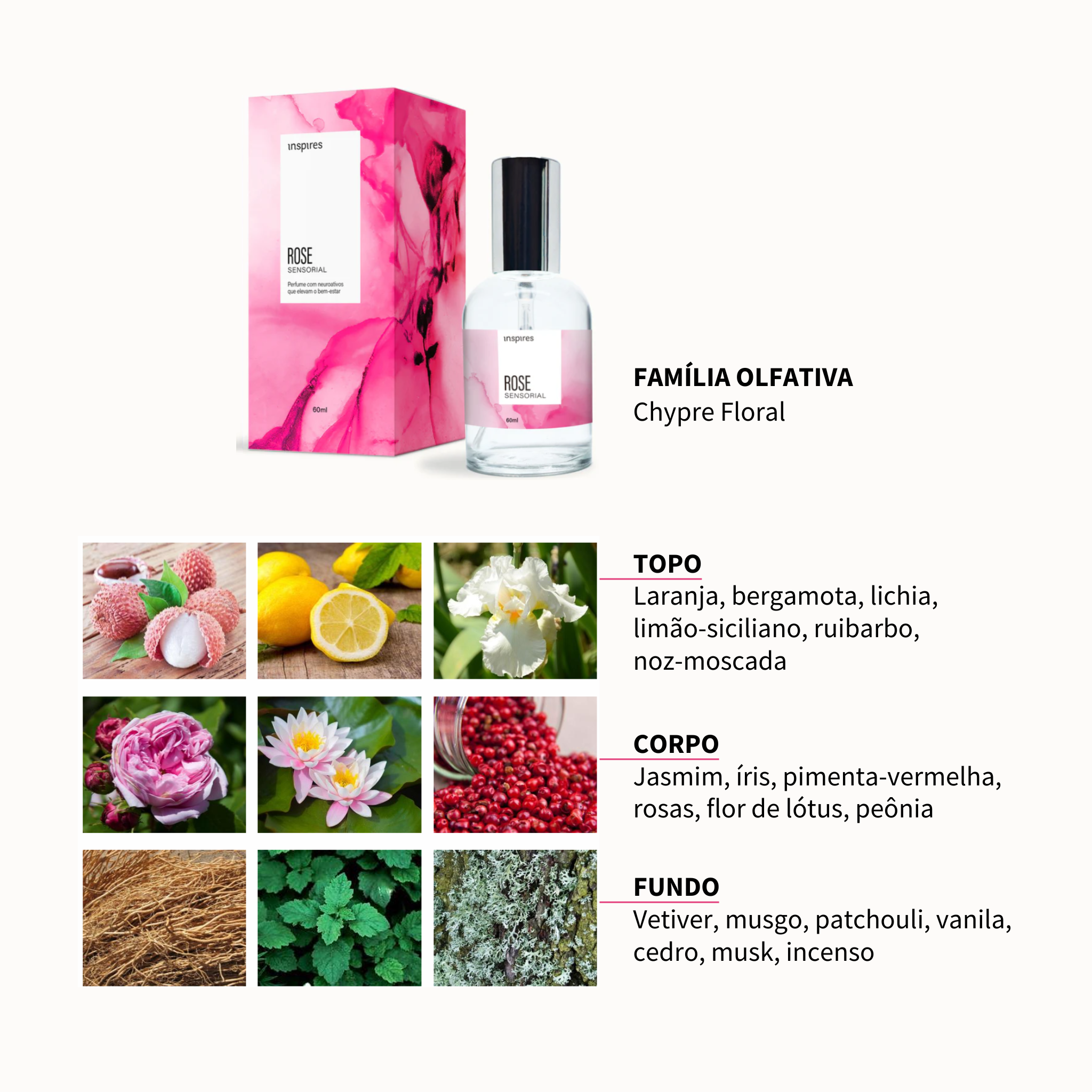 ROSE SENSORIAL | Perfume floral envolvente que aflora a presença e o bem-estar
