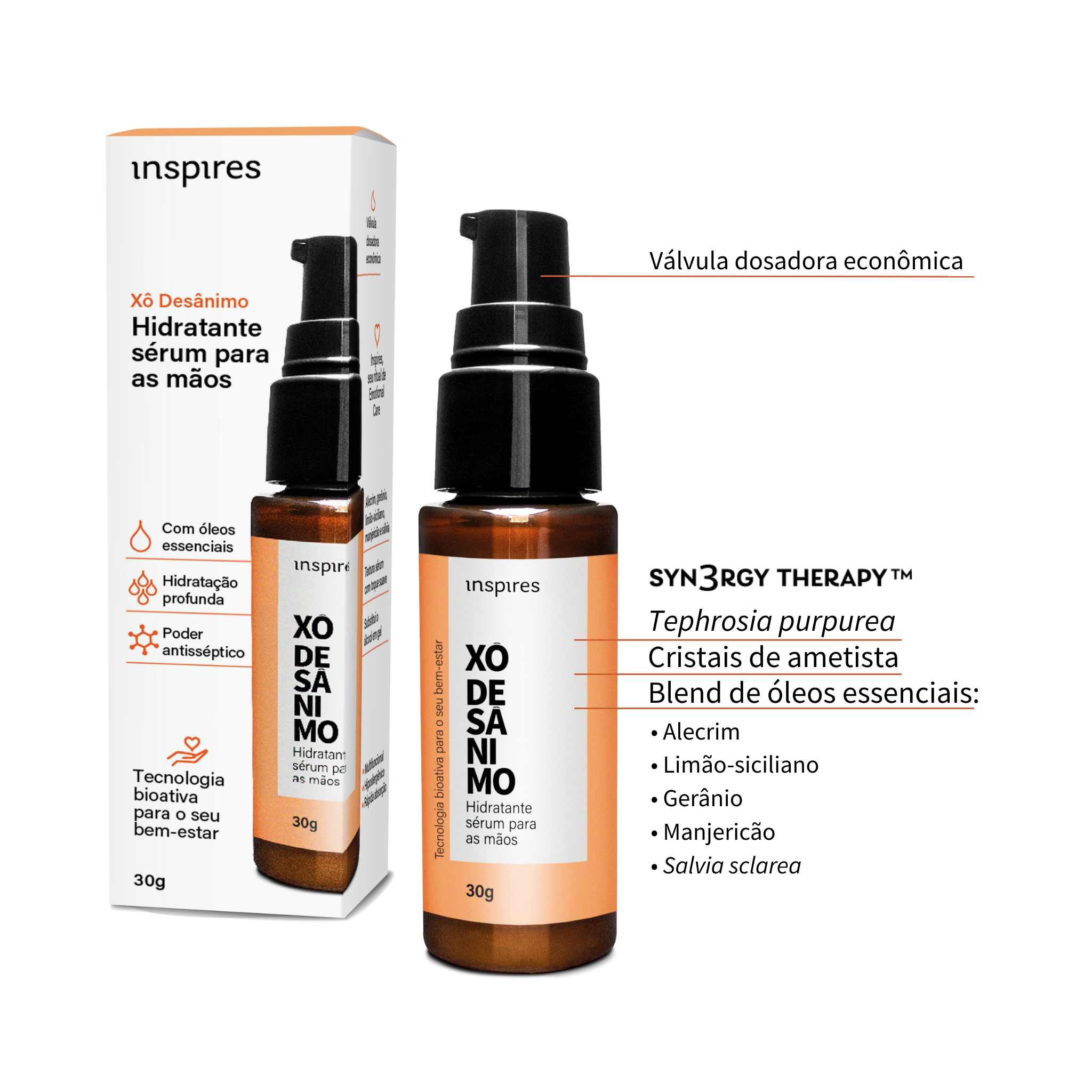 XÔ DESÂNIMO | Hidratante de mãos que eleva o ânimo e a disposição