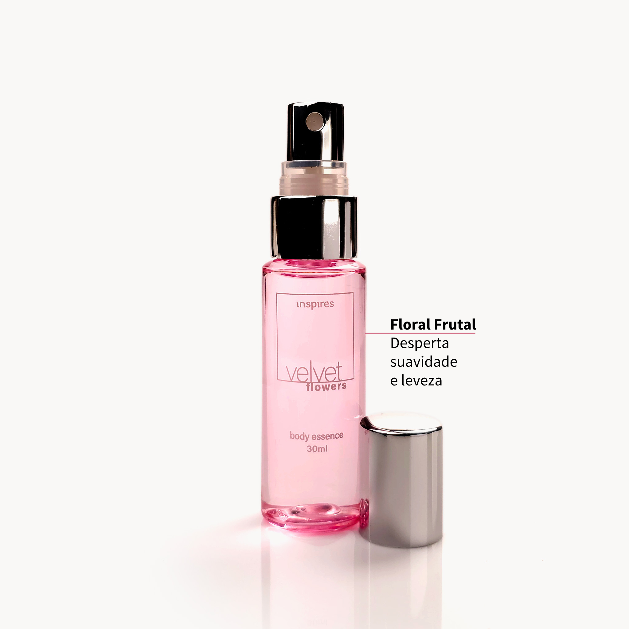 VELVET FLOWERS | Body Essence FLORAL DELICADO que traz LEVEZA