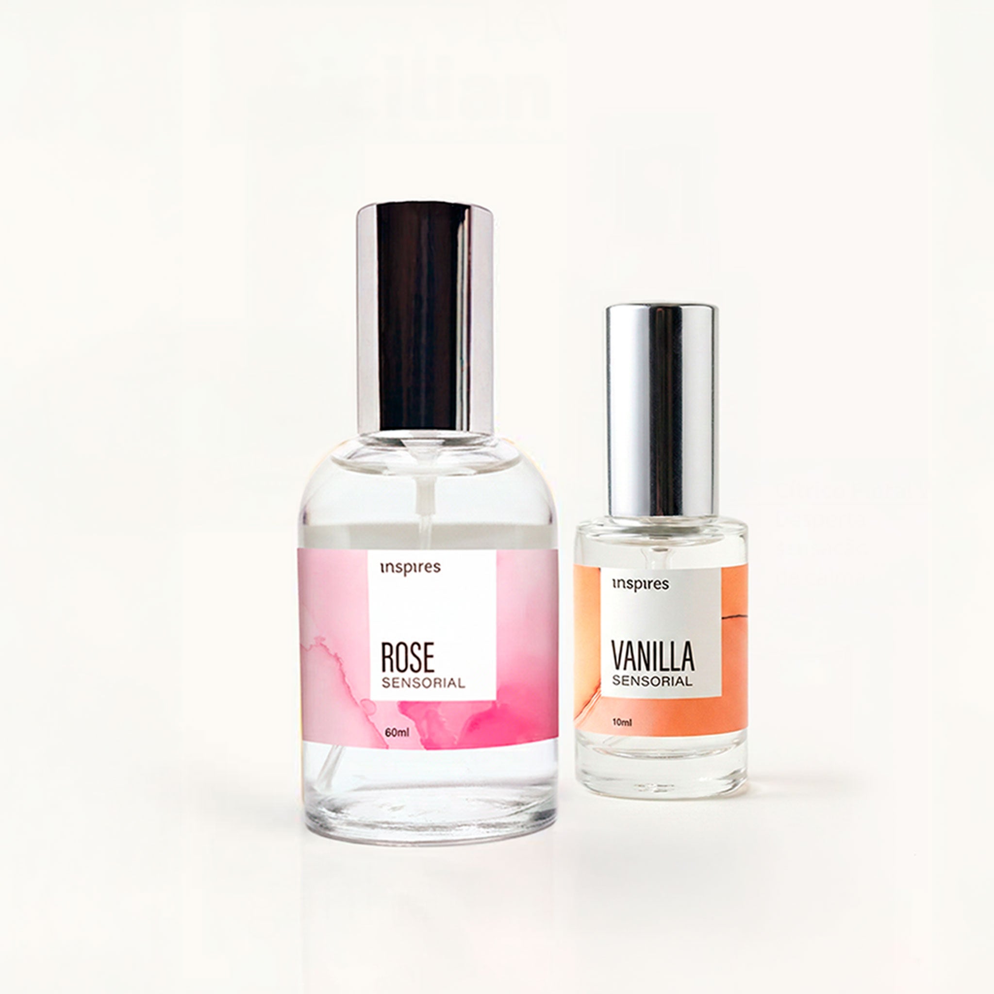 KIT ROSE SENSORIAL 60ml +VANILLA SENSORIAL 10ml | Sensualidade Irresistível