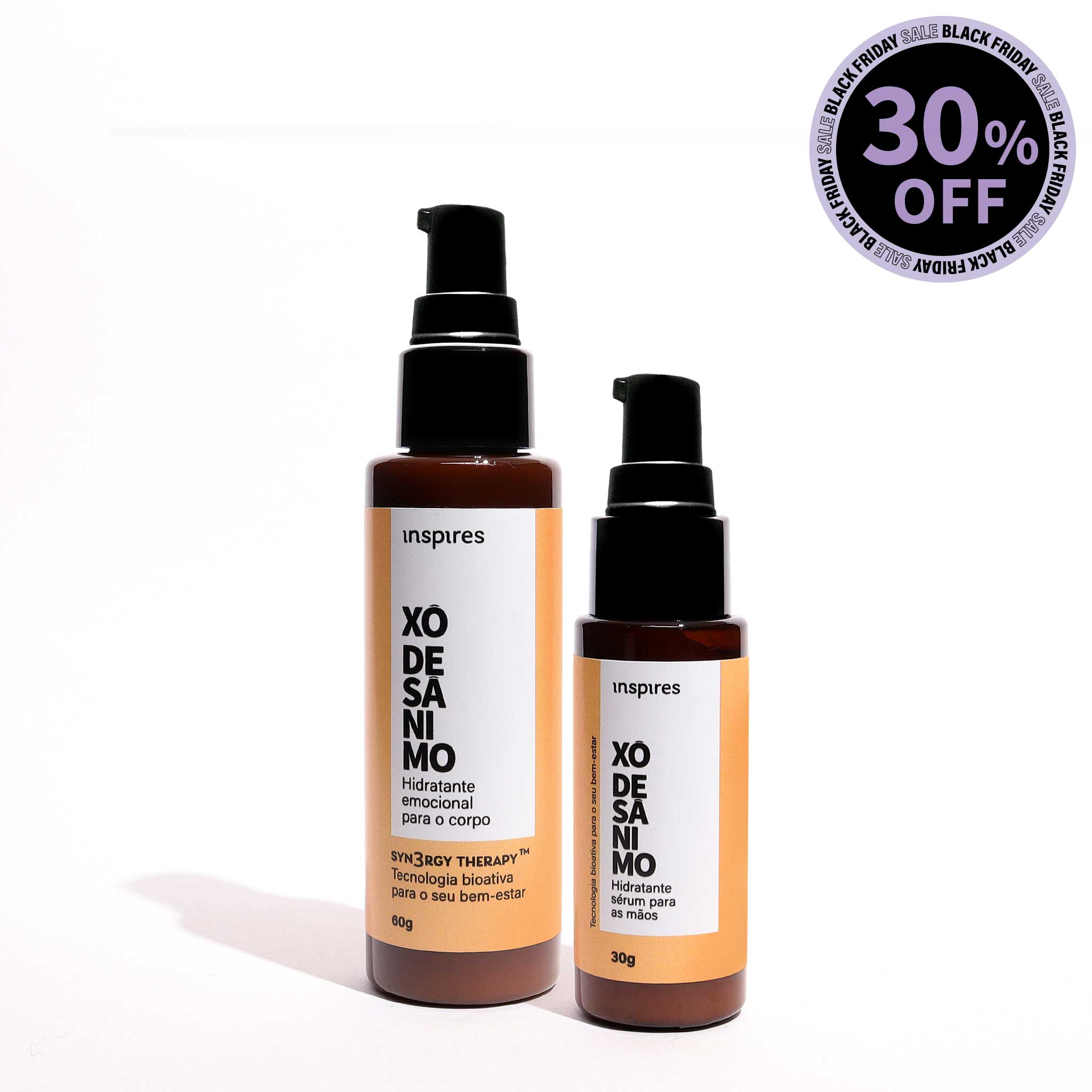 DUPLA XÔ DESÂNIMO | Hidratantes (mãos e corpo) que elevam o ânimo e a disposição