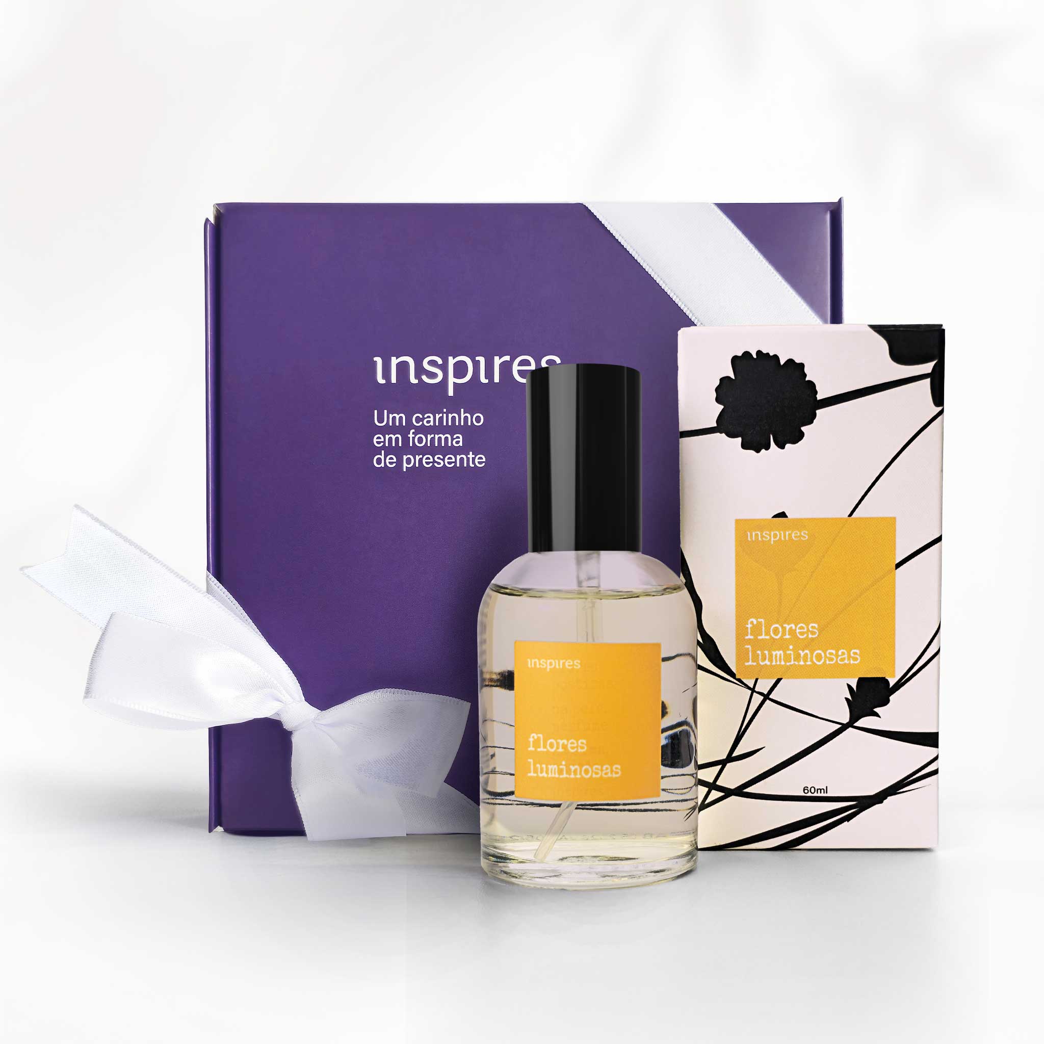FLORES POÉTICAS LUMINOSAS | Perfume Solar Floral - 60 ML |[EMBALAGEM PARA PRESENTE]  Uma fragrância radiante, paradisíaca. (Cópia)