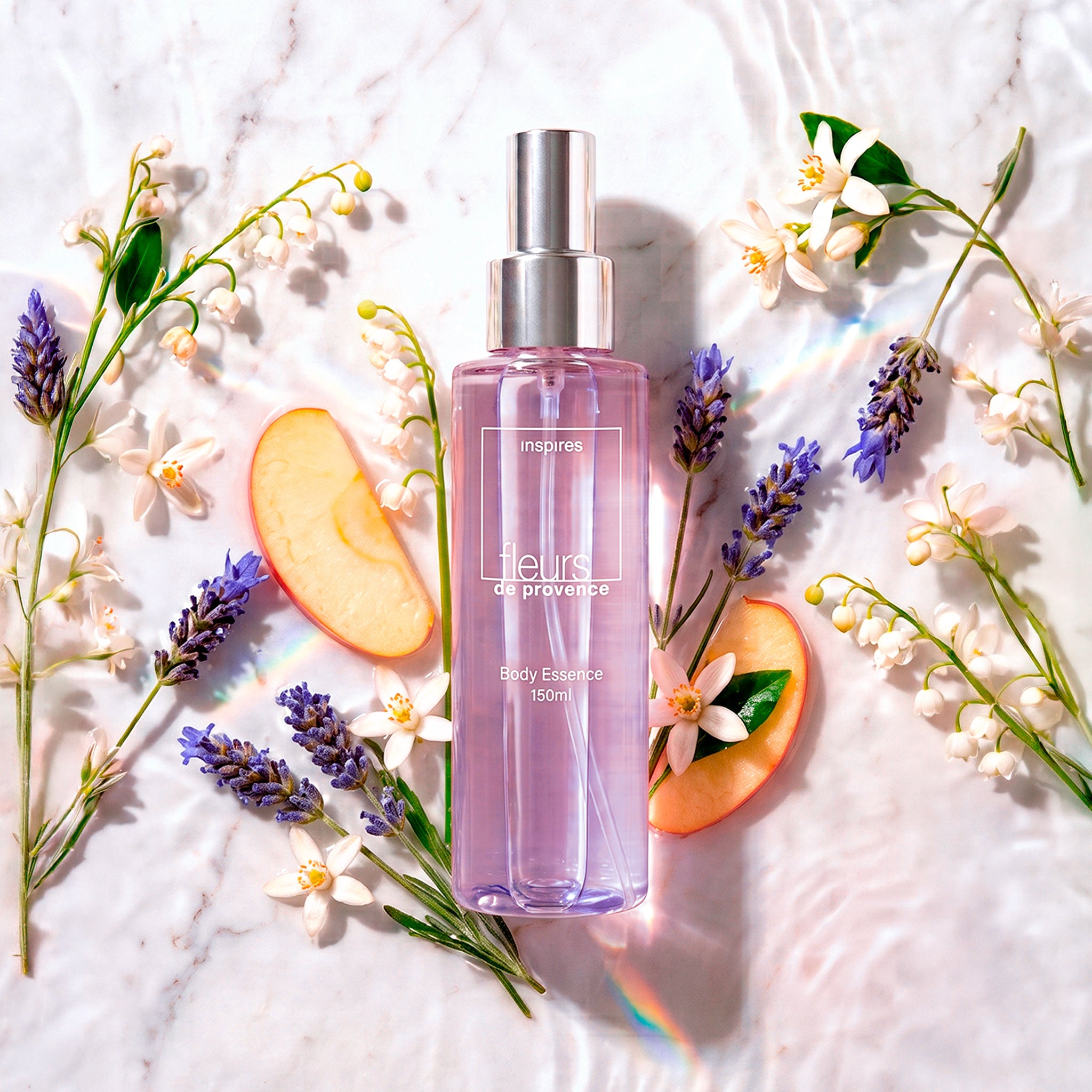 FLEURS DE PROVENCE 150ml | Body Essence que traz serenidade e paz. Desenvolvido com Neurociência.
