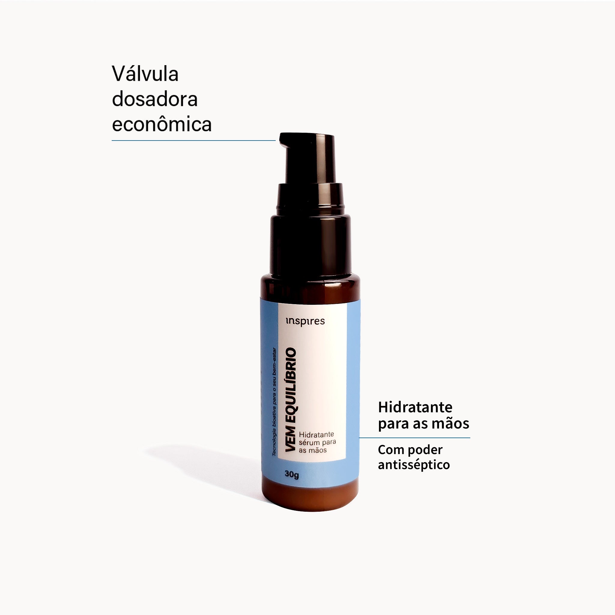 VEM EQUILÍBRIO | Hidratante de mãos que promove foco e clareza