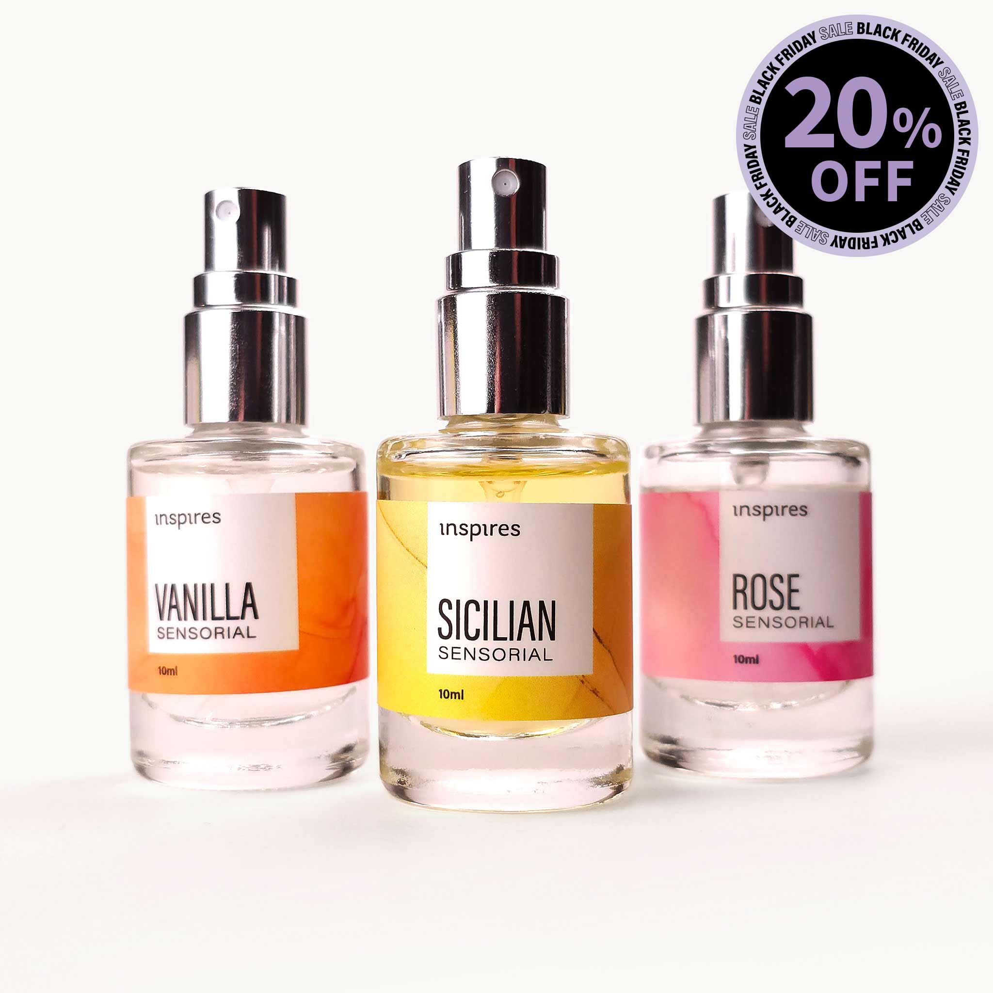 COLEÇÃO MINI SENSORIAL | Perfumes sensoriais que elevam o bem-estar