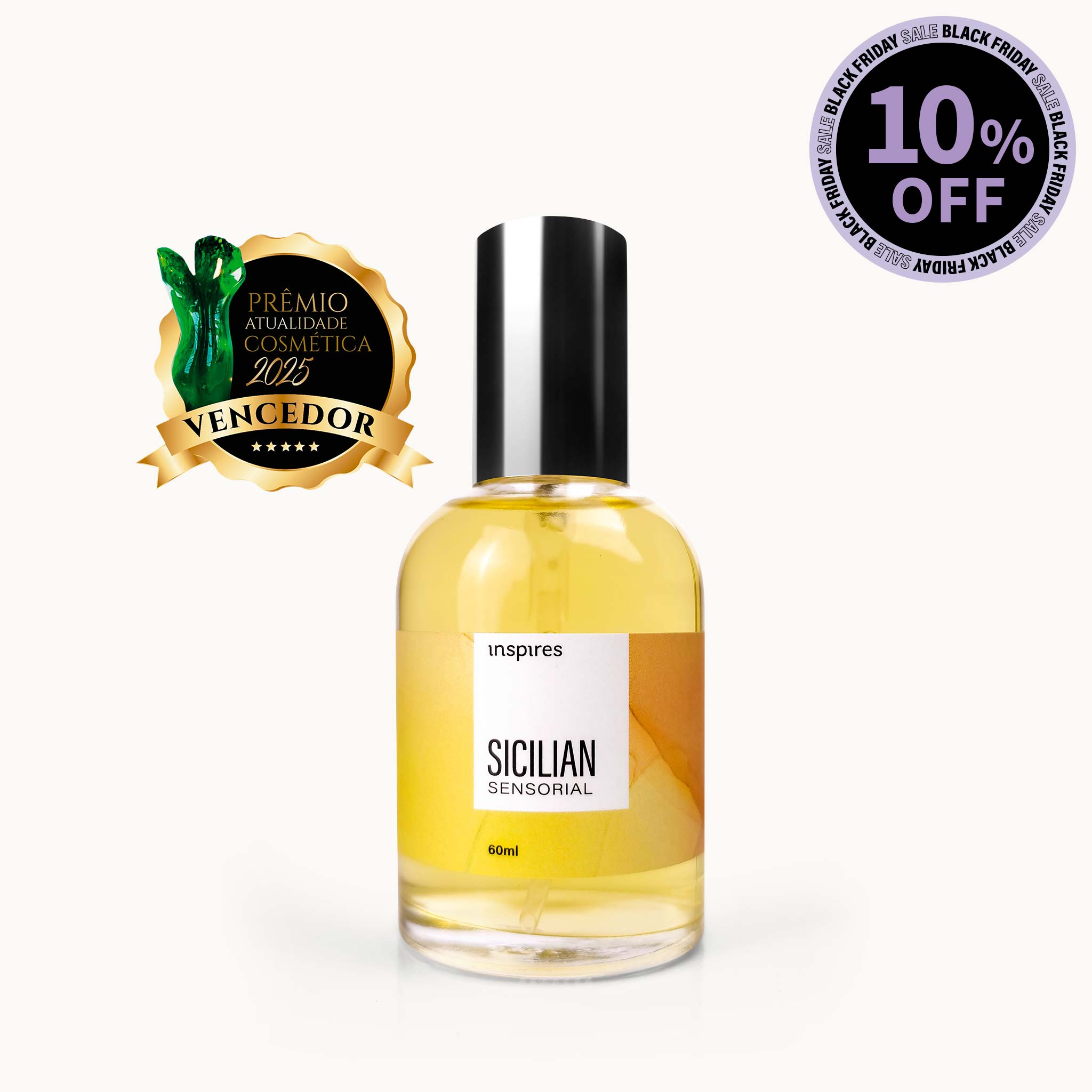 SICILIAN SENSORIAL | Perfume cítrico luxuoso que eleva a energia e o bem-estar