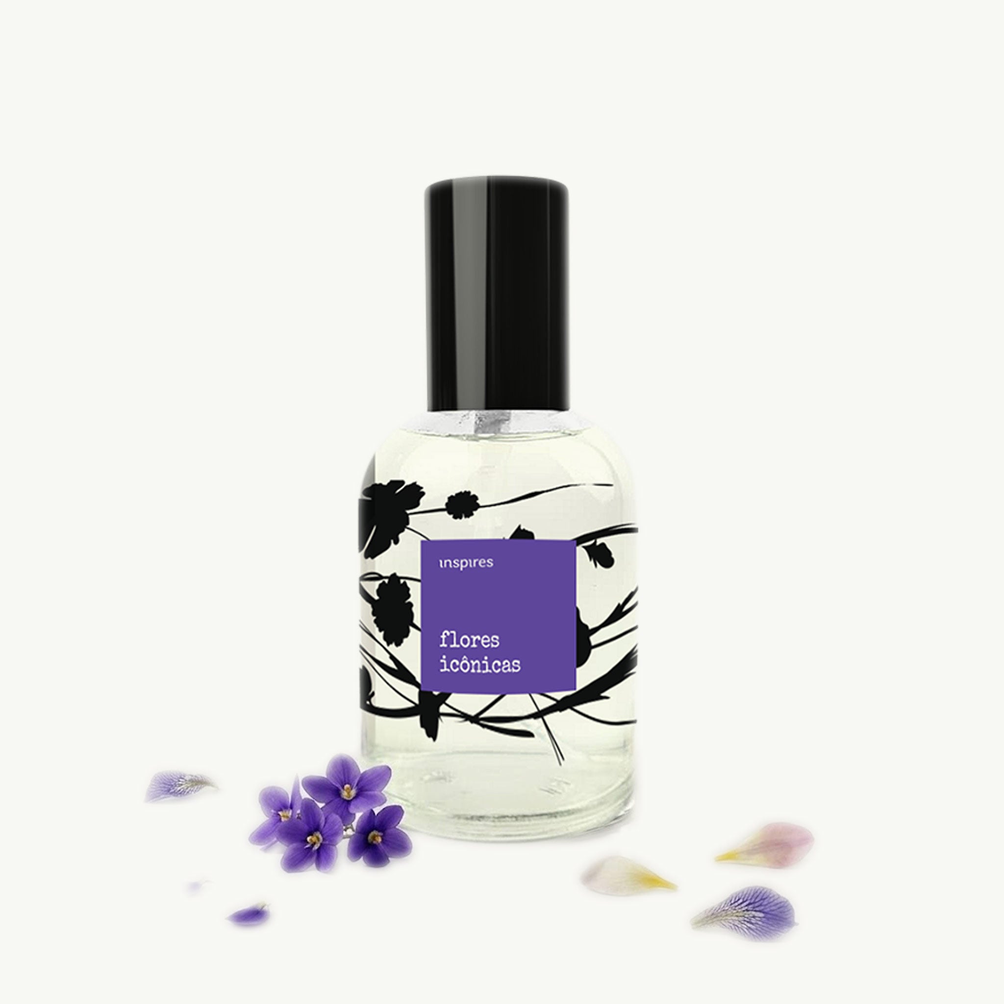 FLORES POÉTICAS ICÔNICAS | Perfume luxuoso Floral  60 ml | Uma assinatura marcante e inesquecível.