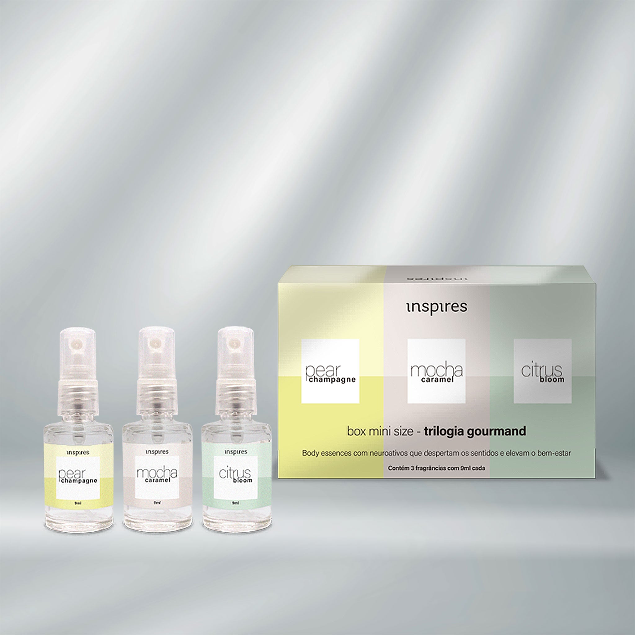 TRILOGIA GOURMAND  | Body Essences de Bem-estar que DÃO ÁGUA NA BOCA