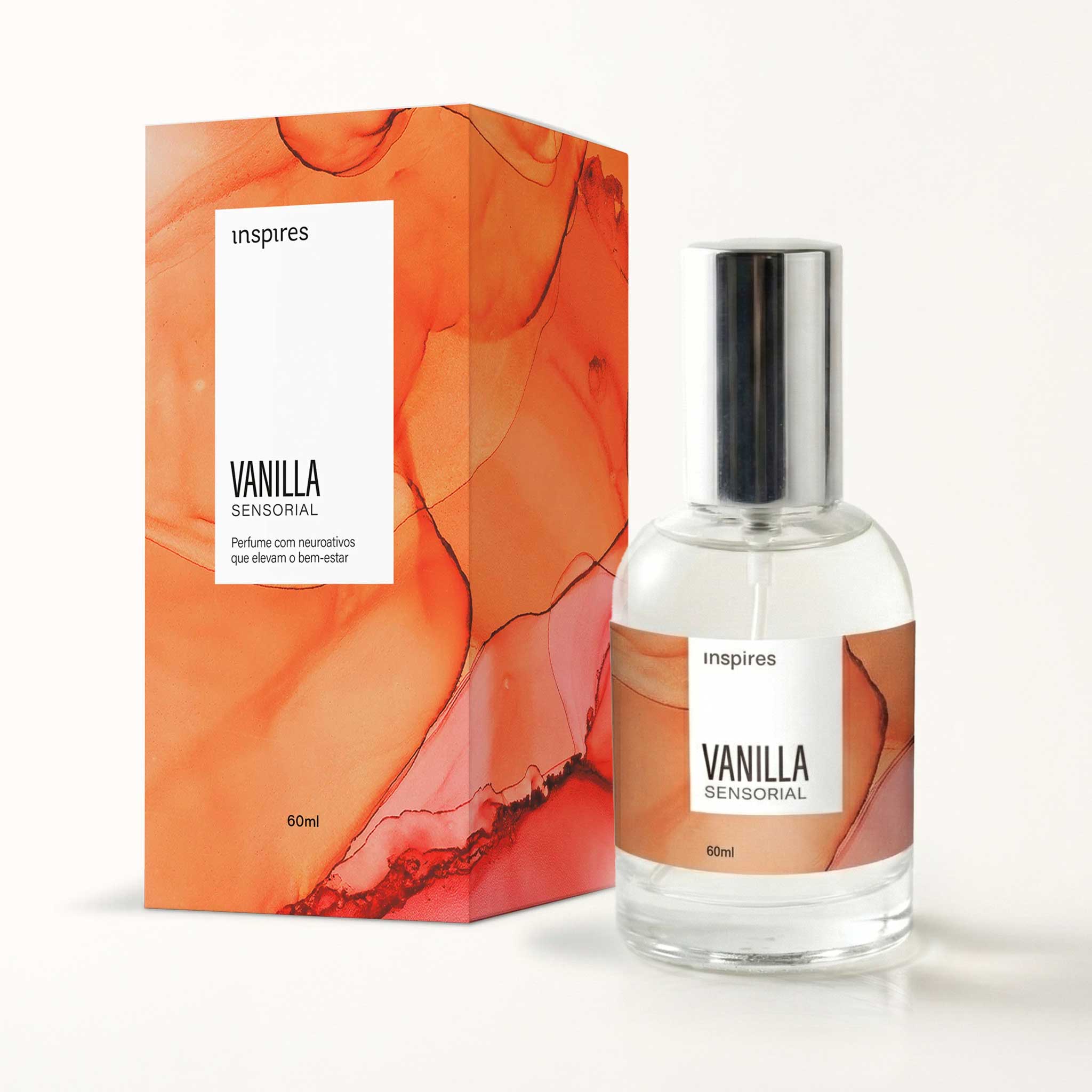 KIT VANILLA SENSORIAL 60ml + ROSE SENSORIAL 10ml [EMBALAGEM DE PRESENTE] | Sofisticação Sensual