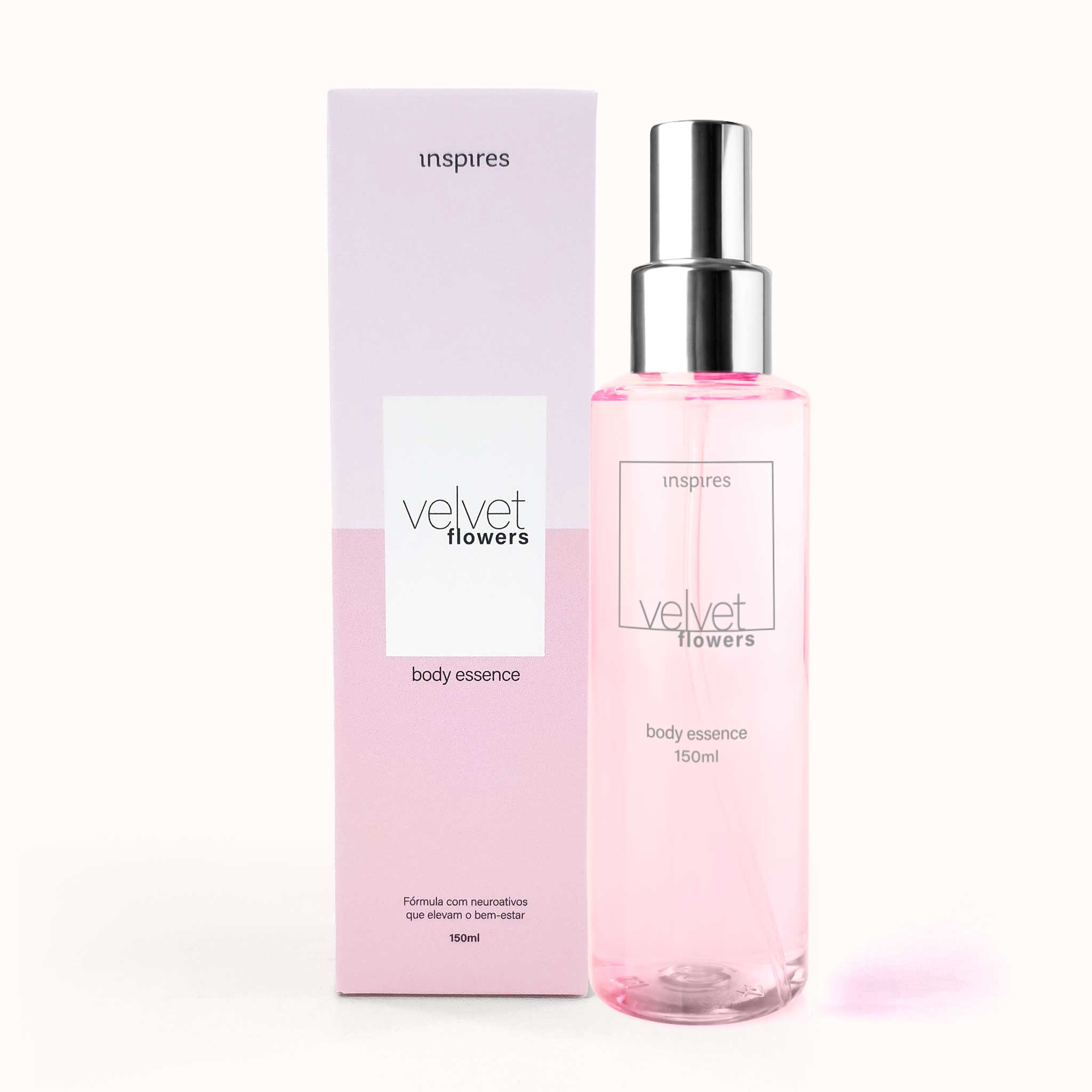 VELVET FLOWERS 150ml| Body Essence floral delicado que desperta leveza. Desenvolvido com Neurociência.