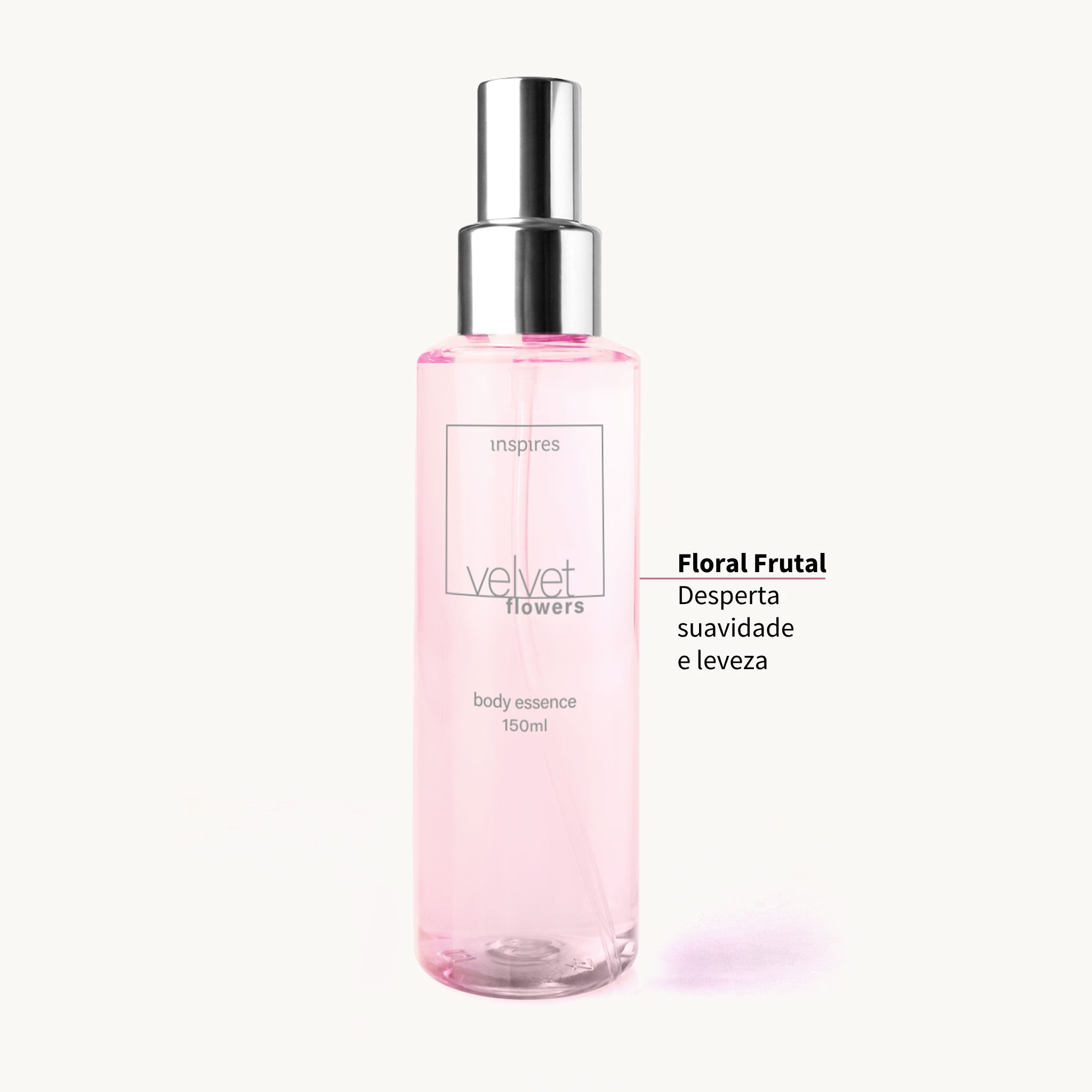 VELVET FLOWERS 150ml| Body Essence floral delicado que desperta leveza. Desenvolvido com Neurociência.