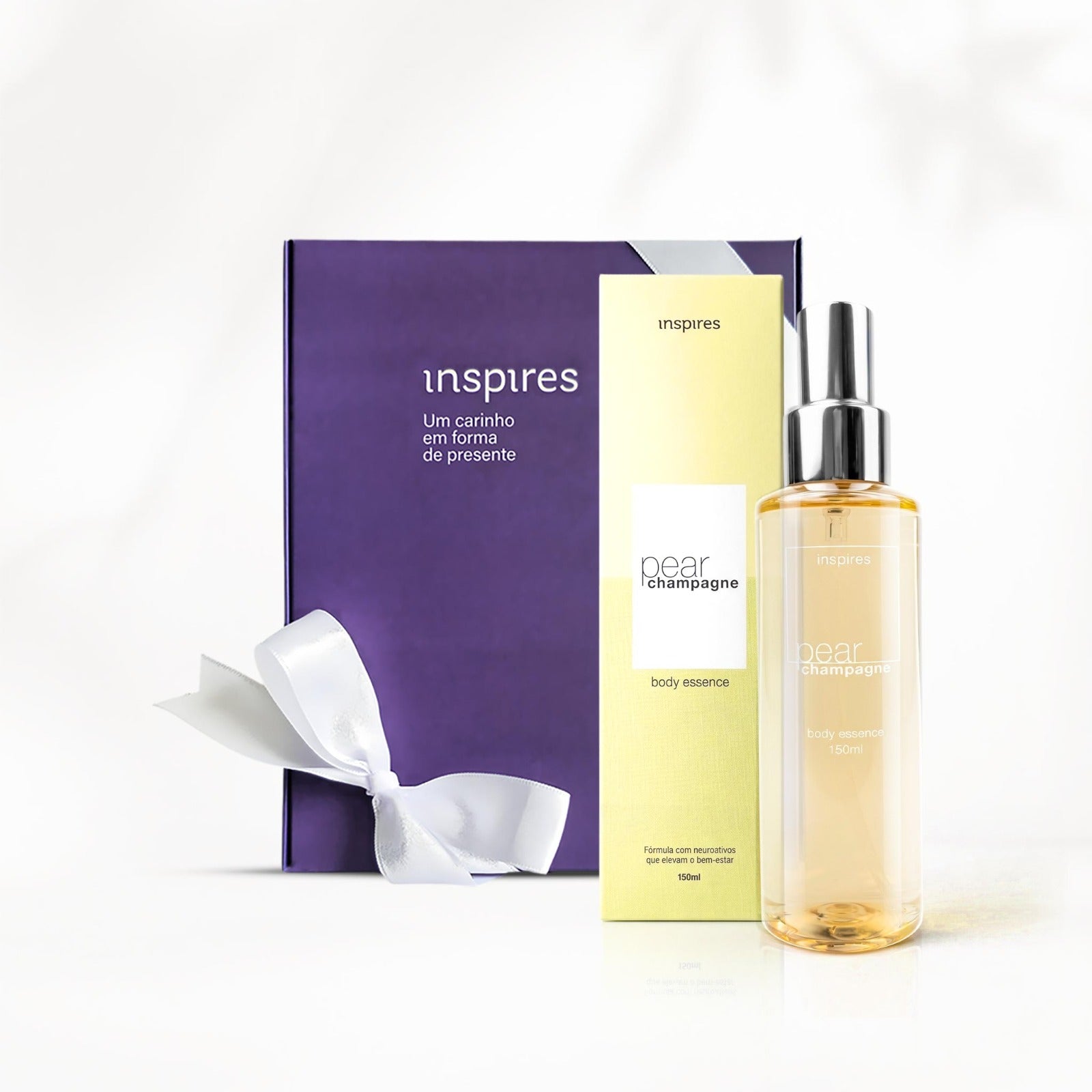 PEAR CHAMPAGNE 150ml [PRESENTE] Body Essence frutal sofisticado que desperta o entusiasmo. Desenvolvido com Neurociência. (Cópia)