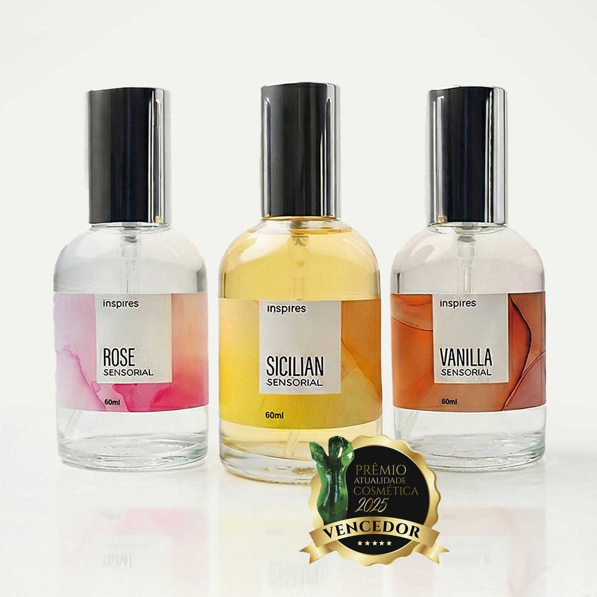 COLEÇÃO SENSORIAL | 3 Perfumes sensoriais desenvolvidos com Neurociência que elevam o bem-estar.